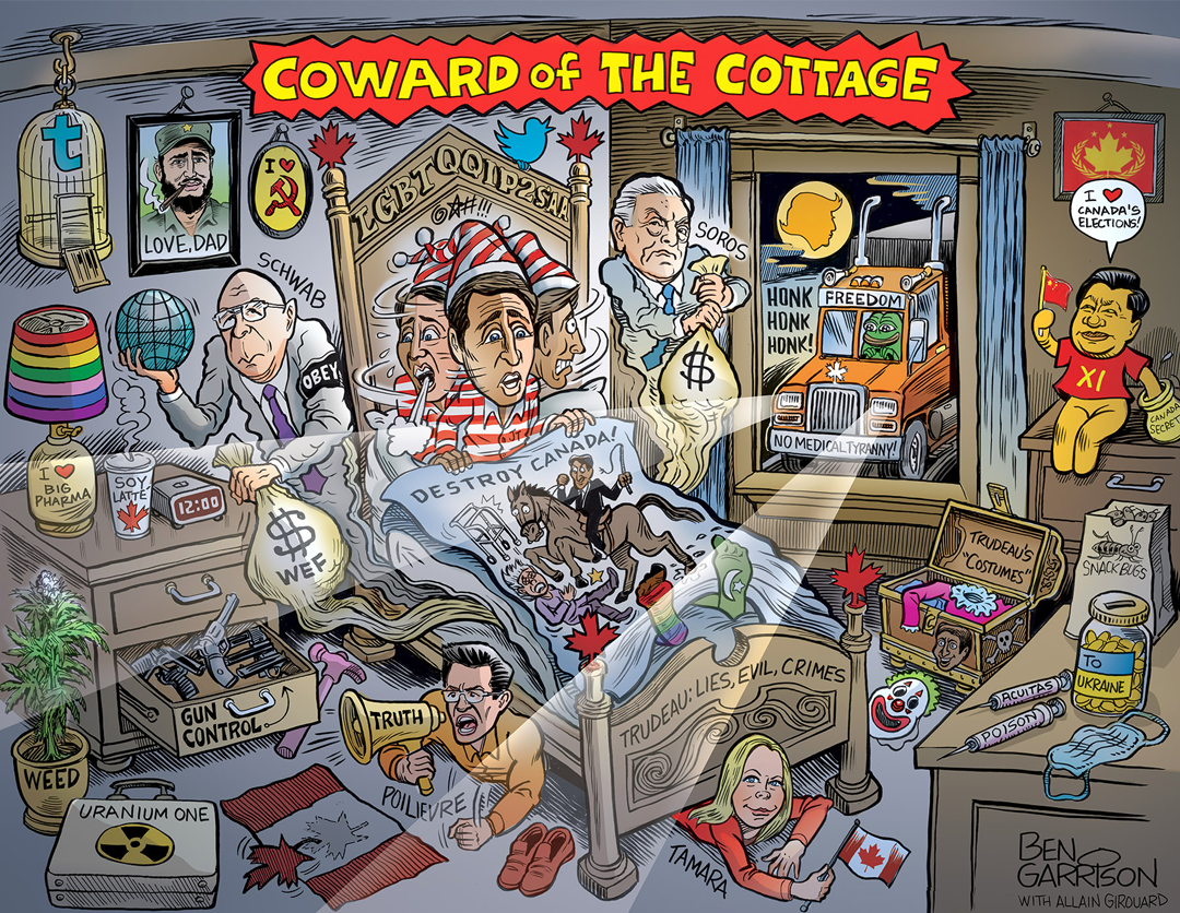 Coward of the Cottage panel 1